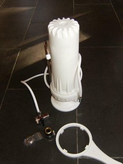 Waterfilter standaard met zilver carbon filter