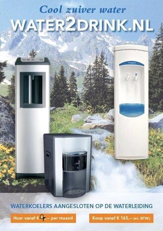 Gebruikte  Waterkoelers, watercooler  koud en lauw water. 