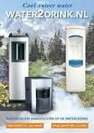 Tweedekans, Gebruikt waterkoeler, Model OnYx  koud en lauw temperatuur kleur zwart/rvs